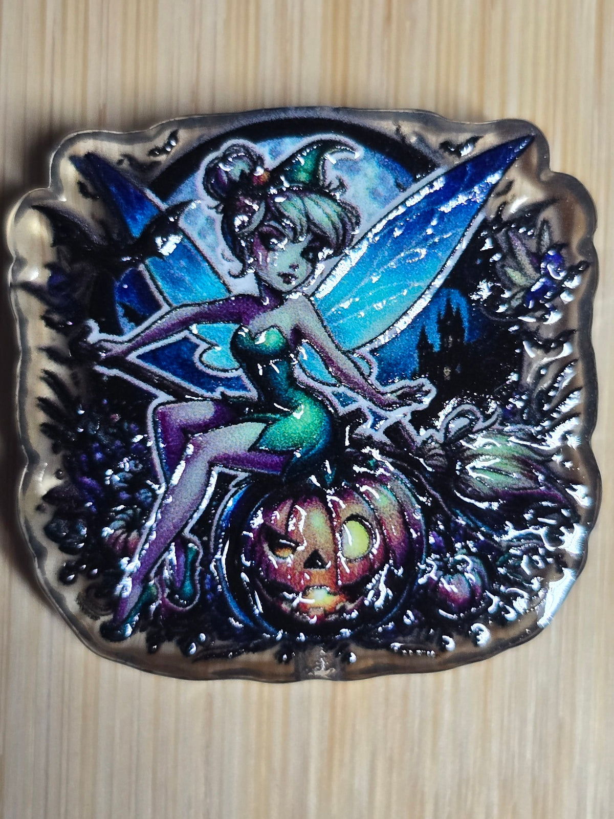 Acrylic focal beads Halloween DS princess