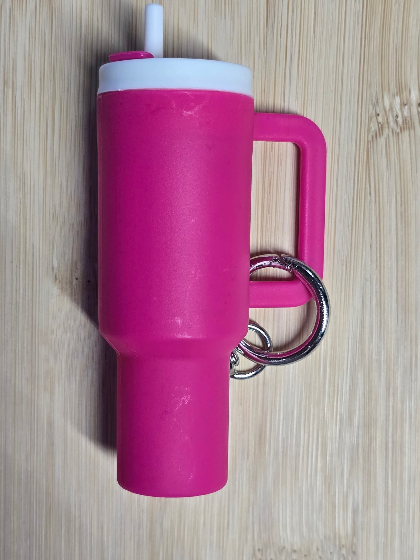Mini keychain tumbler