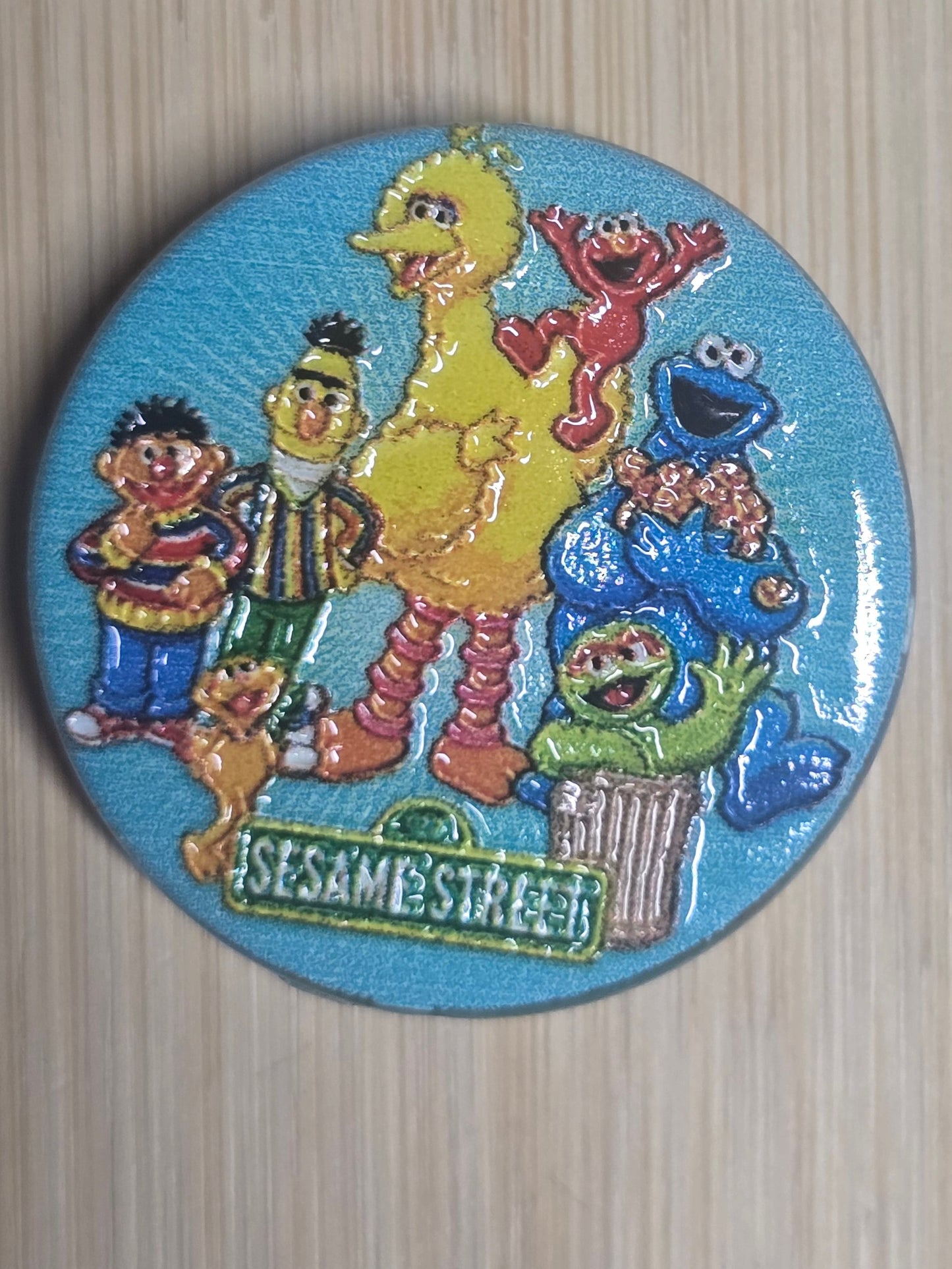 Acrylic beads larger size street characters