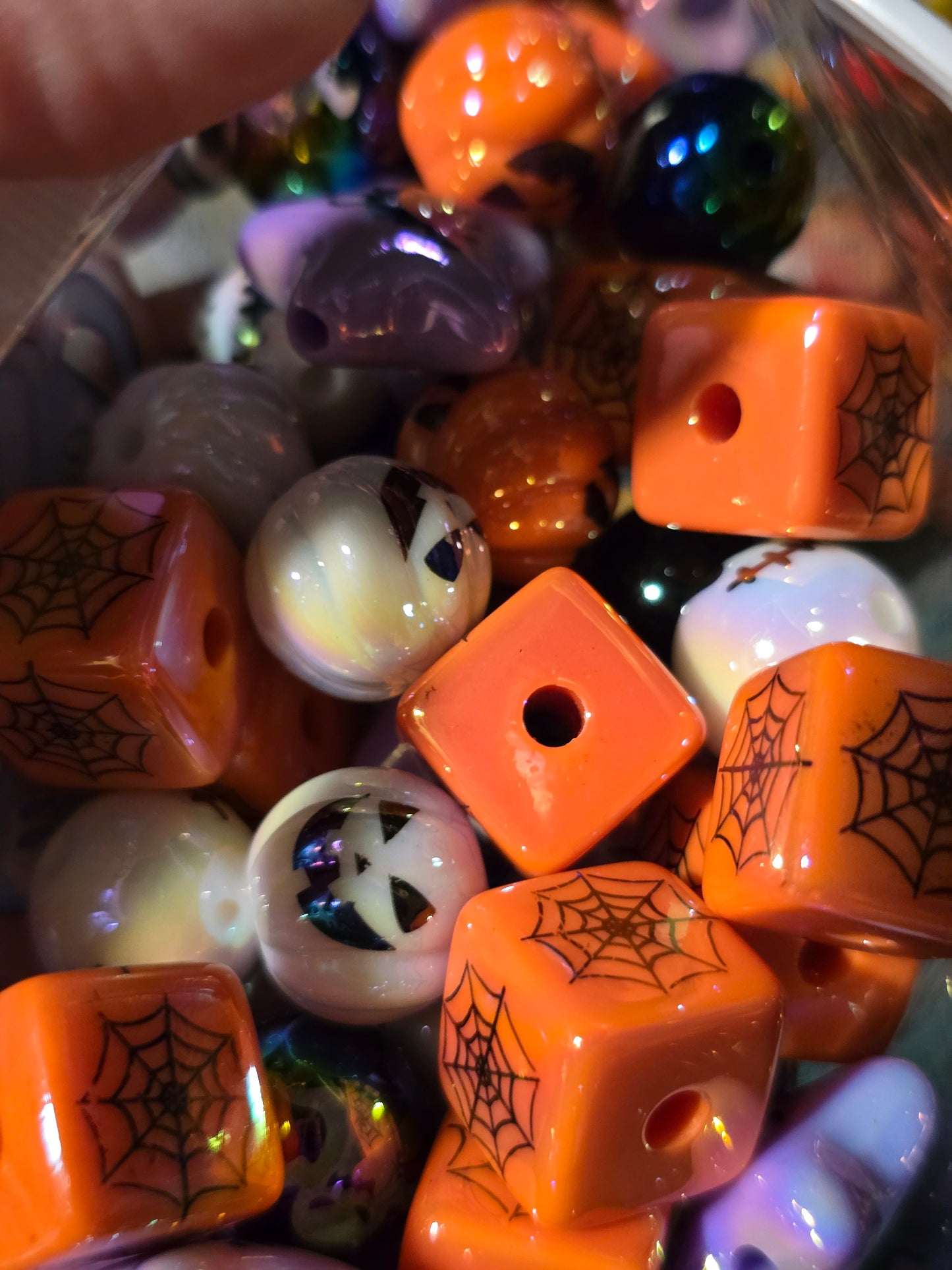 Halloween mix beads