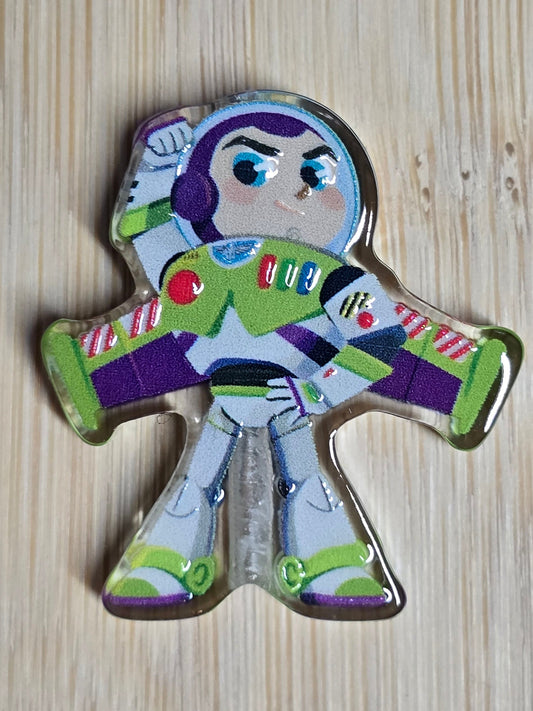 Acrylic focal beads DS movie character