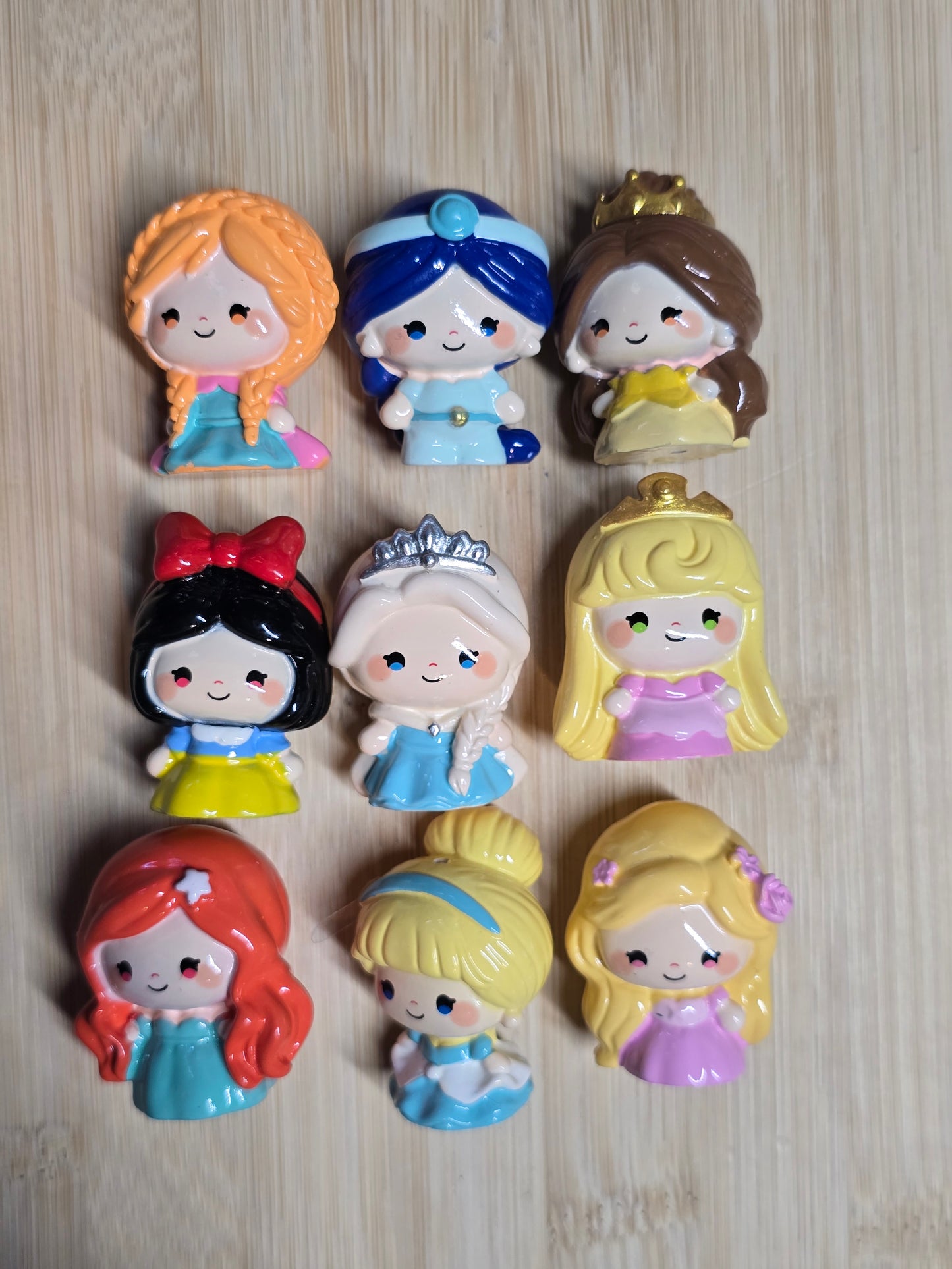 Acrylic focal beads- DS princess mix