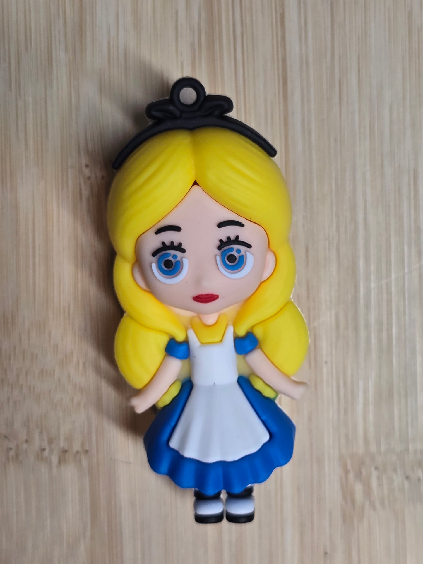 Keychain- DS princess and magic cat silicone material big size