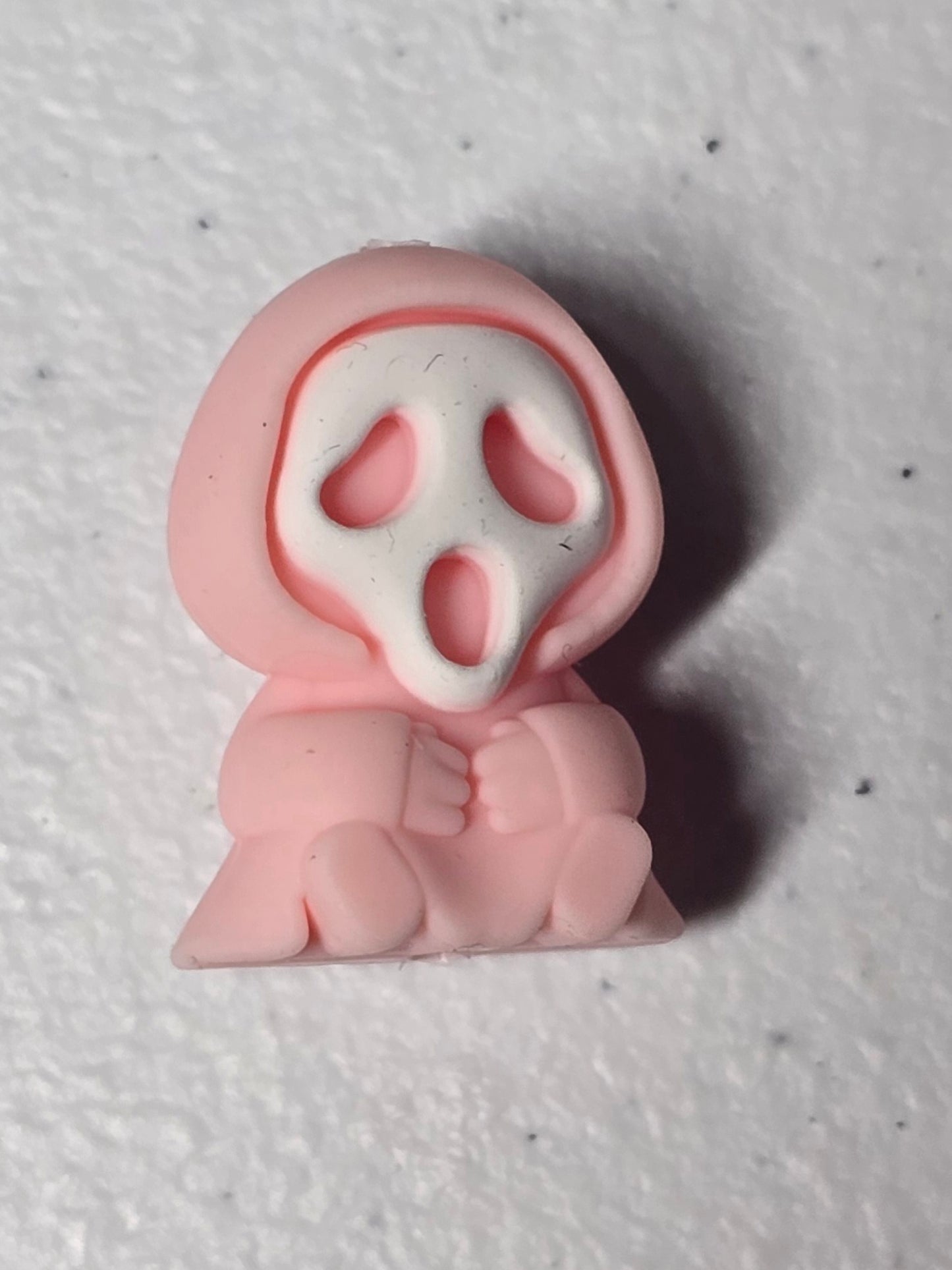 Focal silicone 3D ghostface
