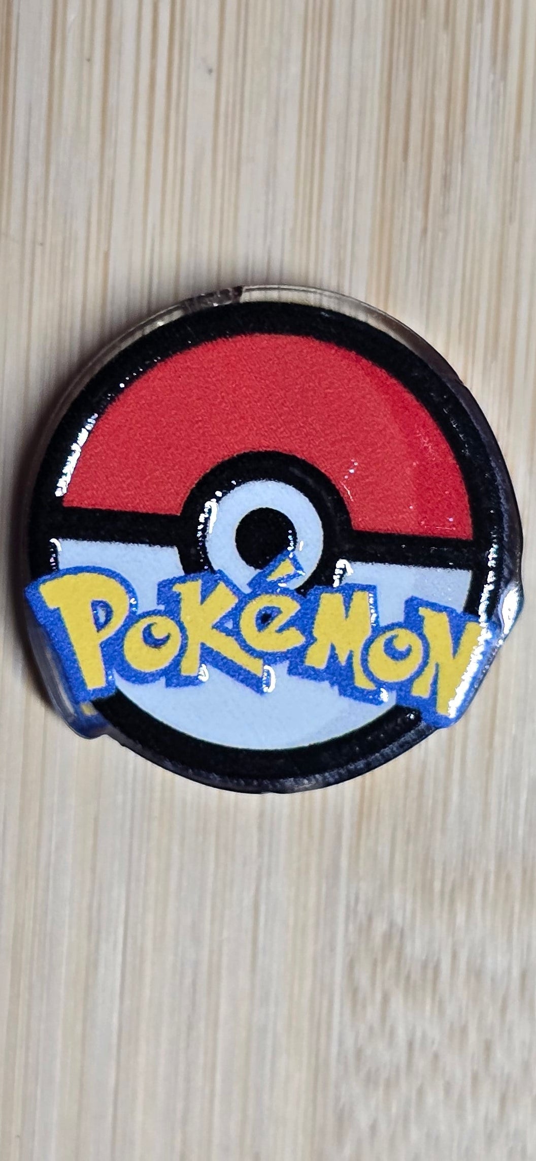 Acrylic focal beads pokemon