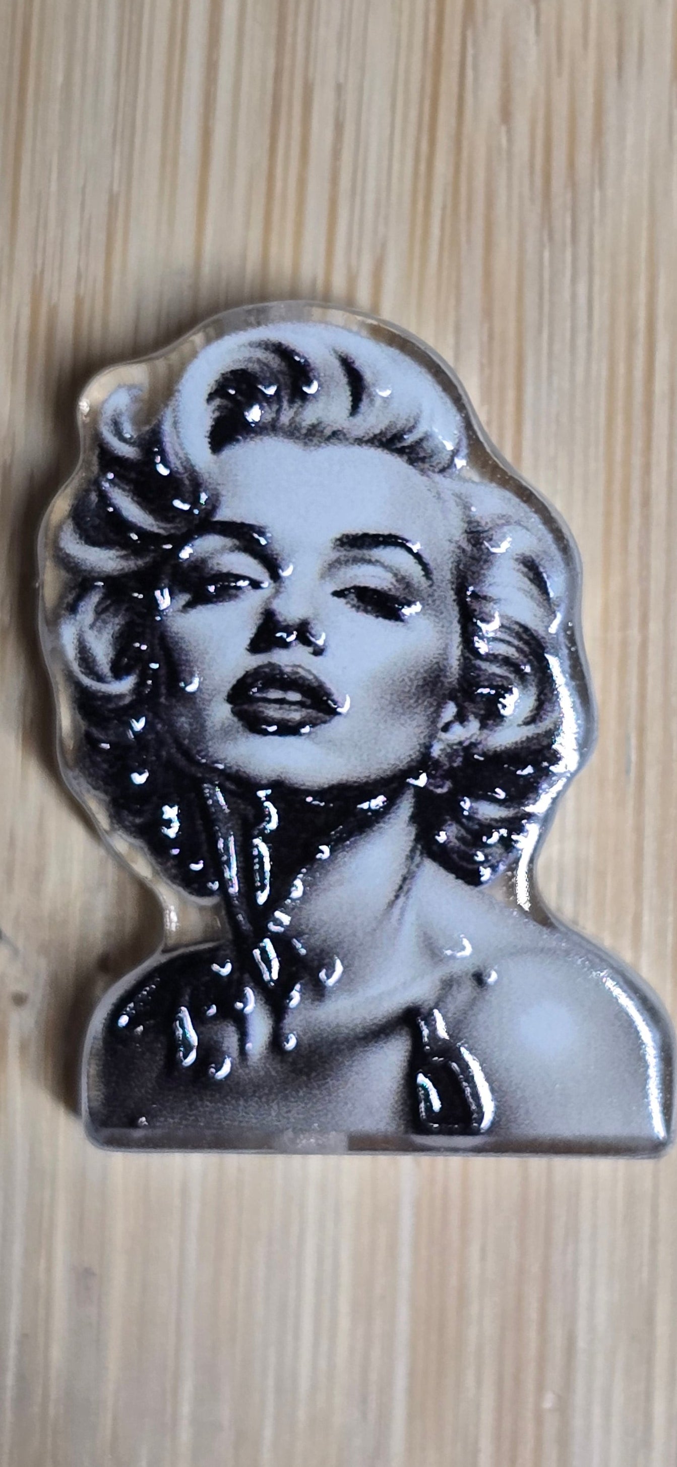 Acrylic focal beads popular blonde bombshell