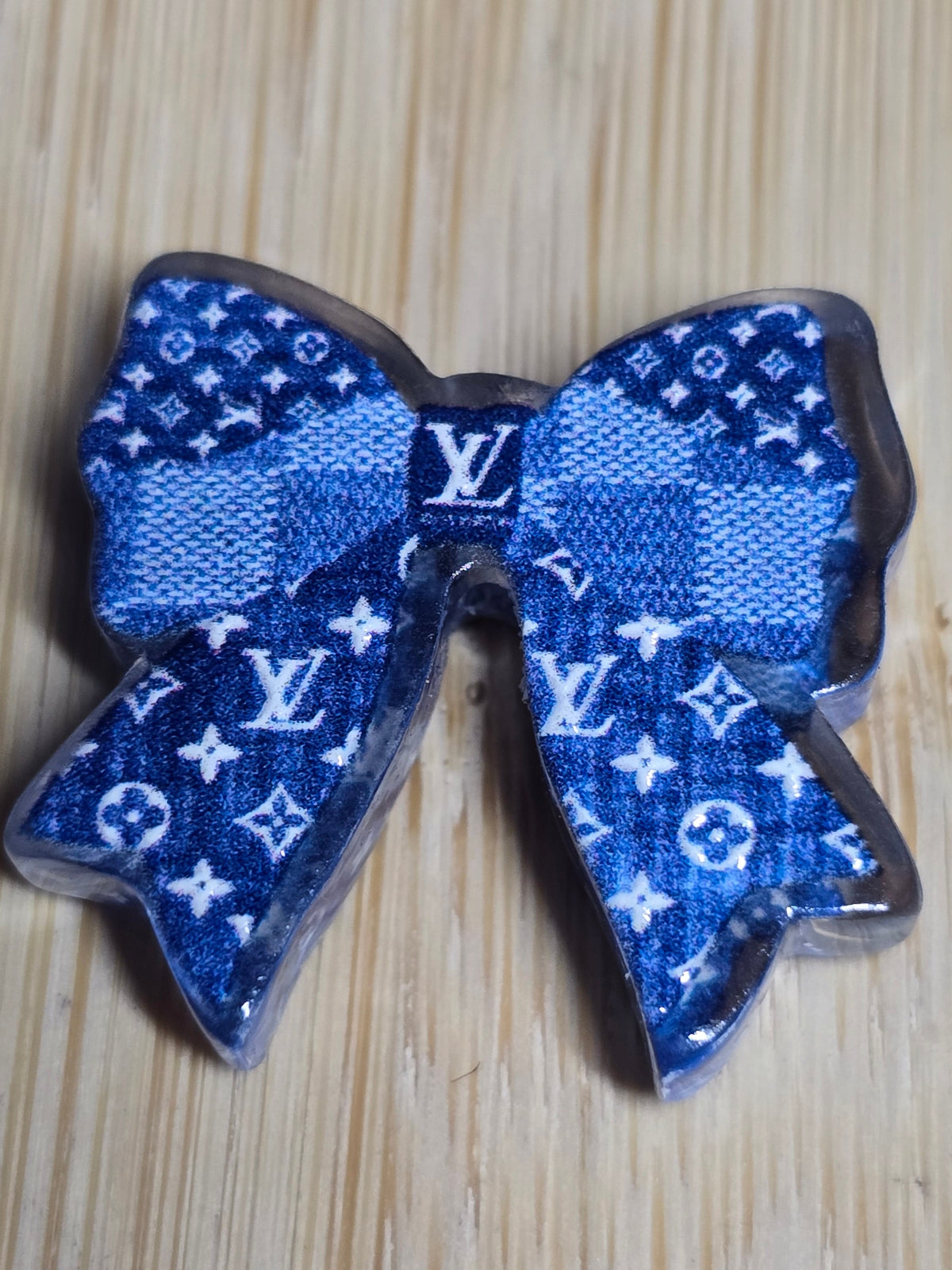 Acrylic focal beads designer inspired bows
