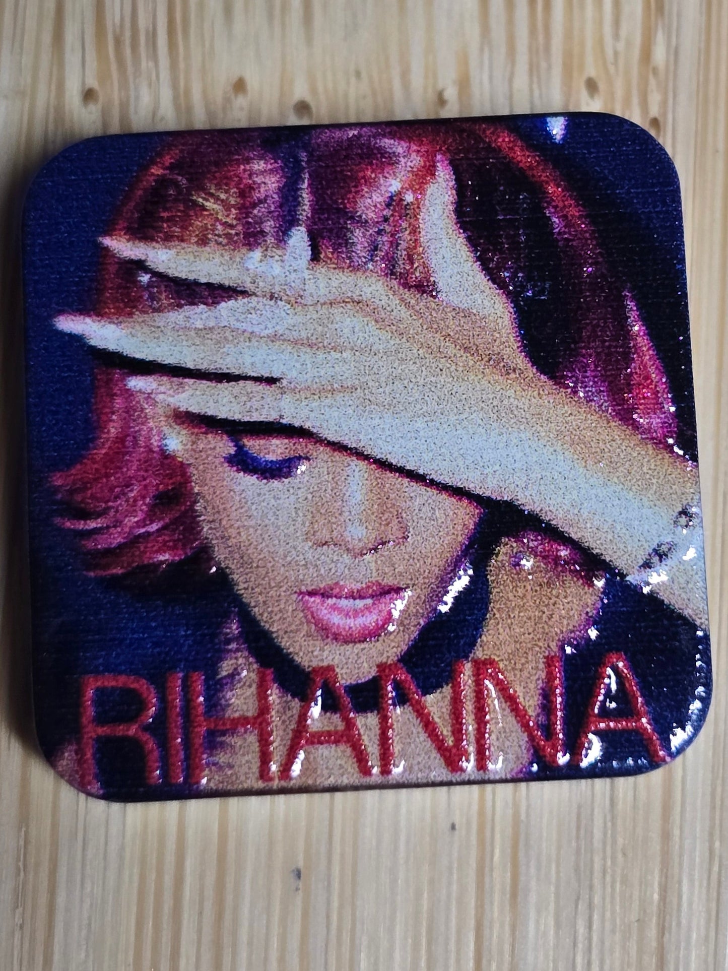 Acrylic focal beads female pop star