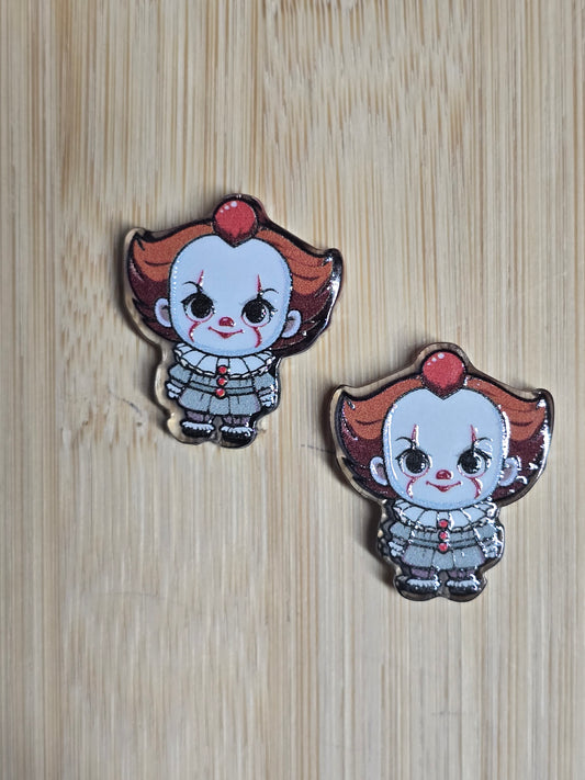 Focal- horror character acrylic focal beads