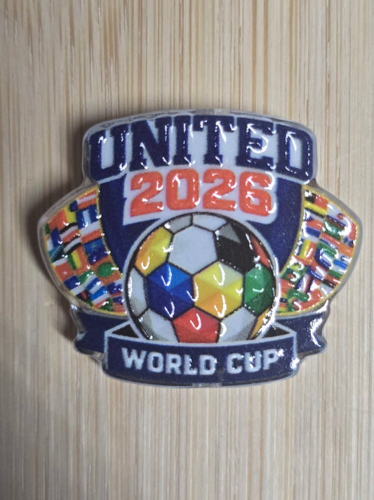 Acrylic focal beads FIFA United 2026
