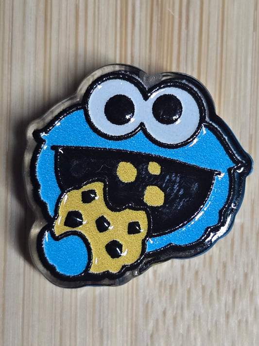 Focal- acrylic focal beads sesame street character