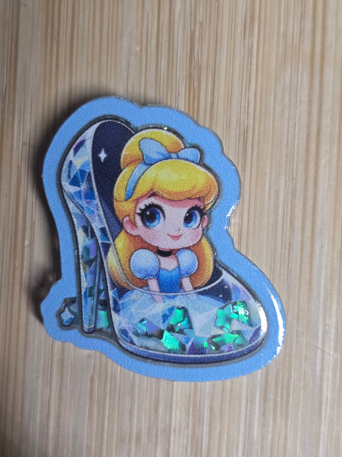 Acrylic focal beads- shaker style