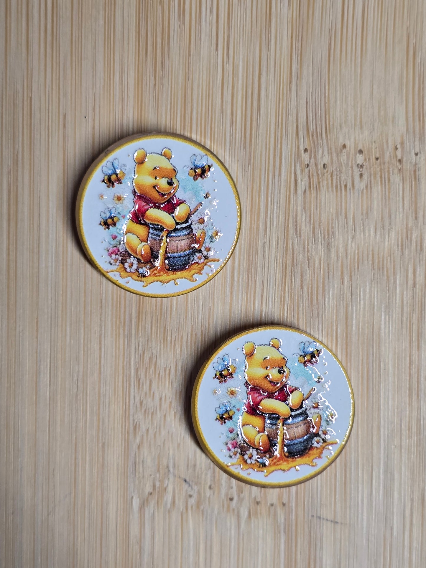 Focal- acrylic focal beads- DS character