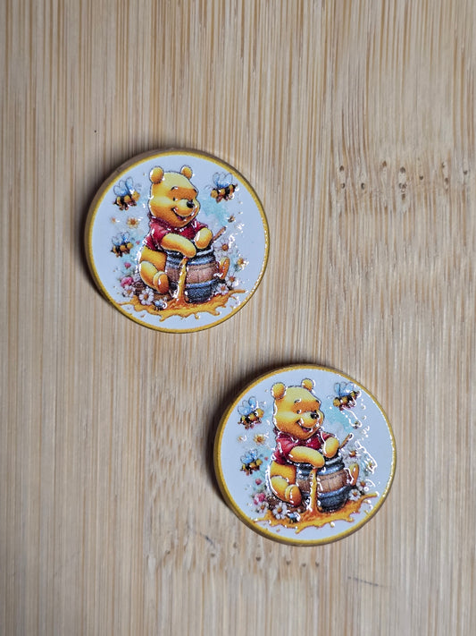 Focal- acrylic focal beads- DS character