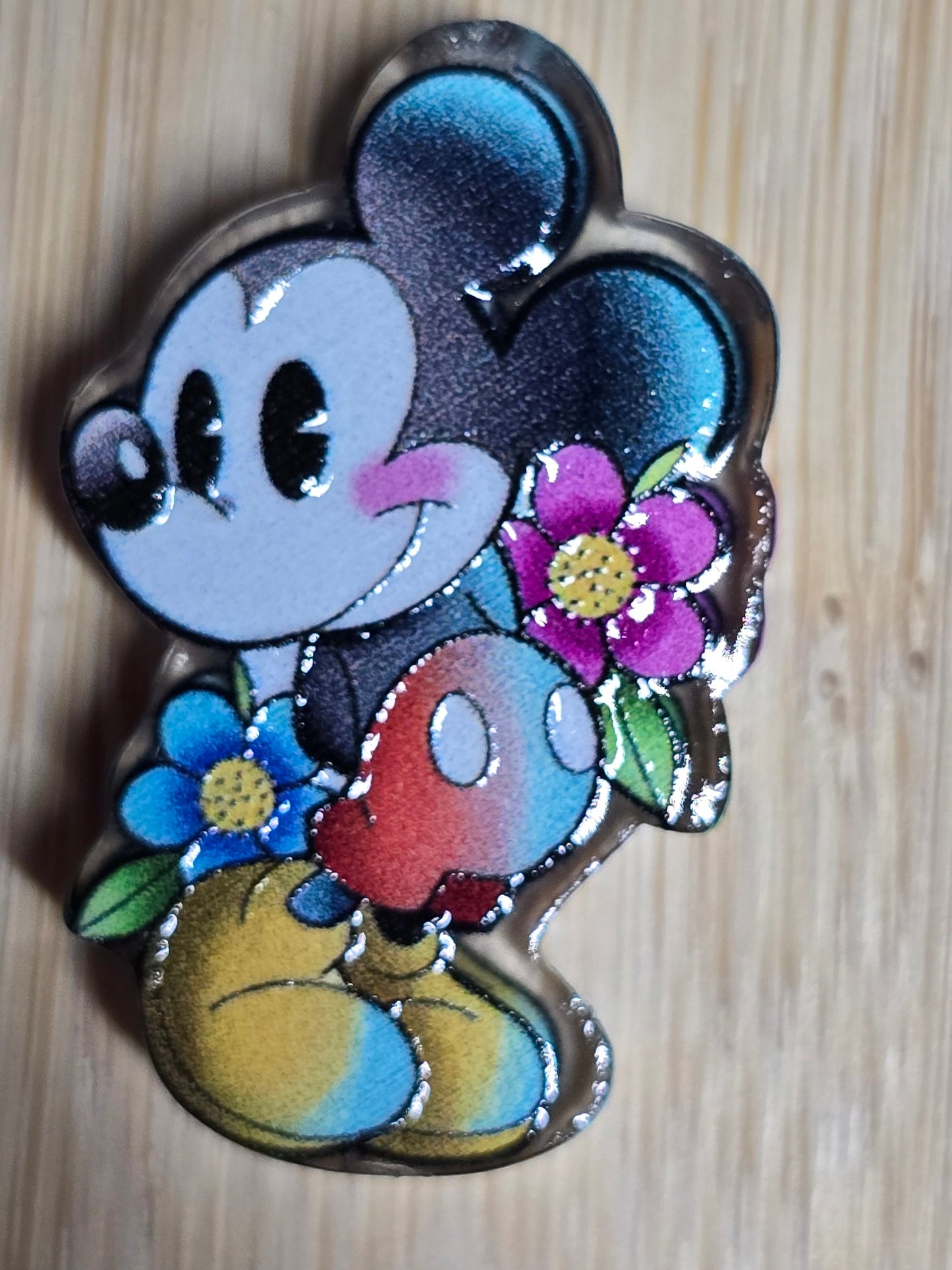 Acrylic focal beads DS mouse
