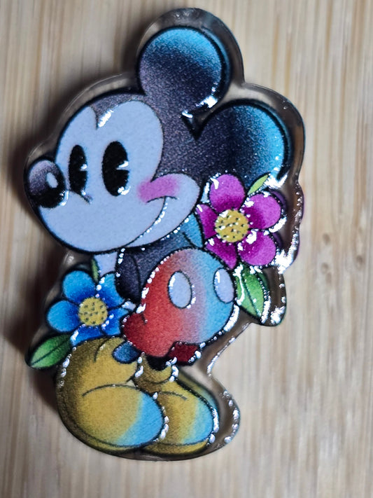 Acrylic focal beads DS mouse