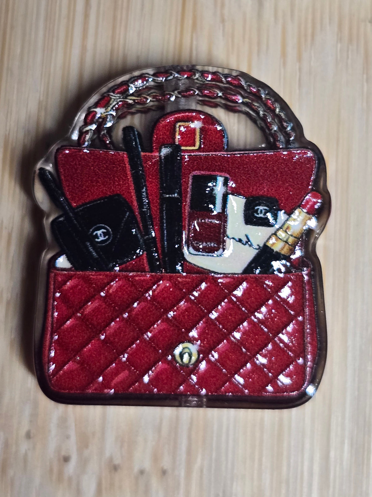 Acrylic focal beadsdesigner inspired