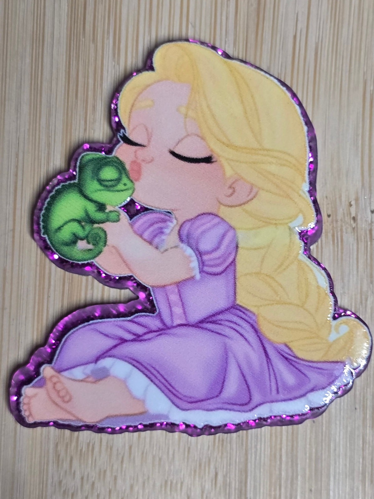 Acrylic flatback baby princess