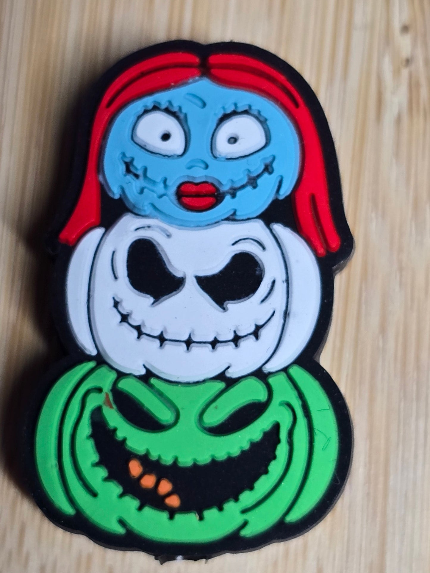 Focal silicone beads NBC character