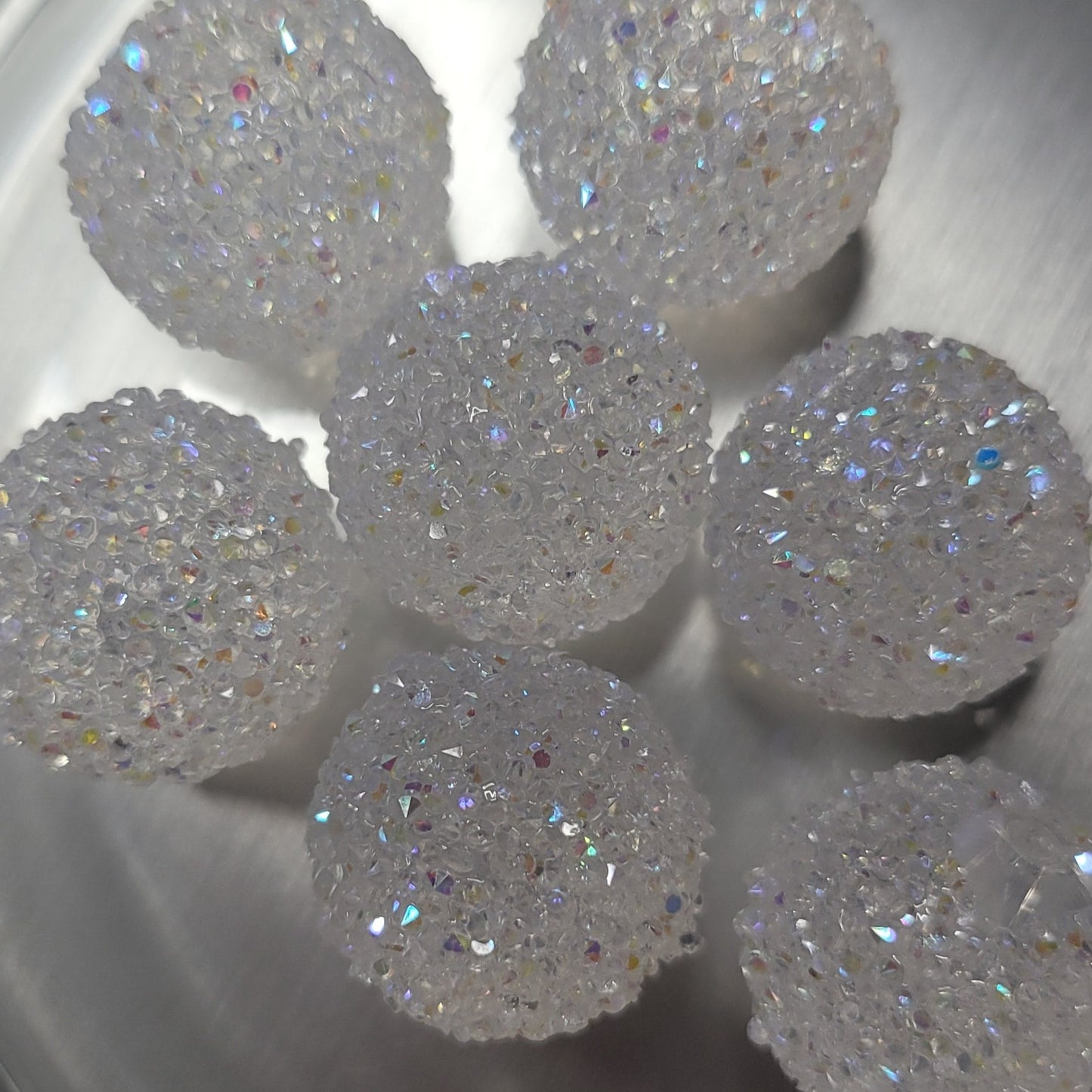 Clear rhinestone 20mm