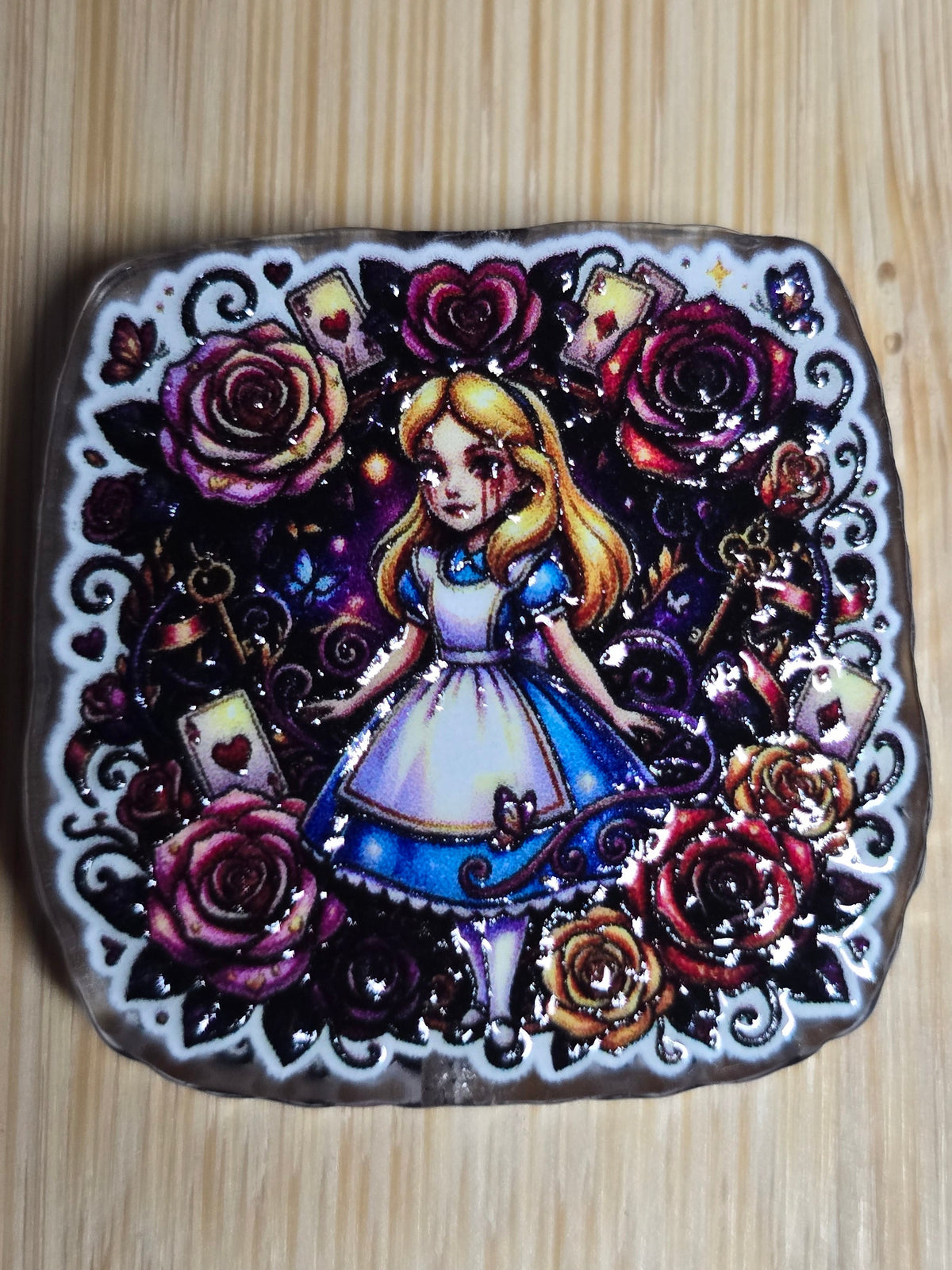Acrylic focal beads Halloween DS princess