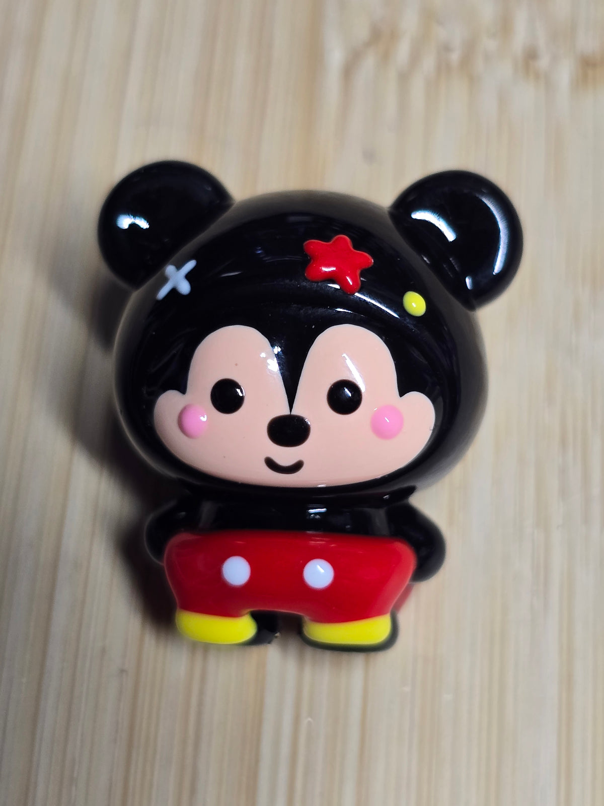 Acrylic character beads/micro toppers