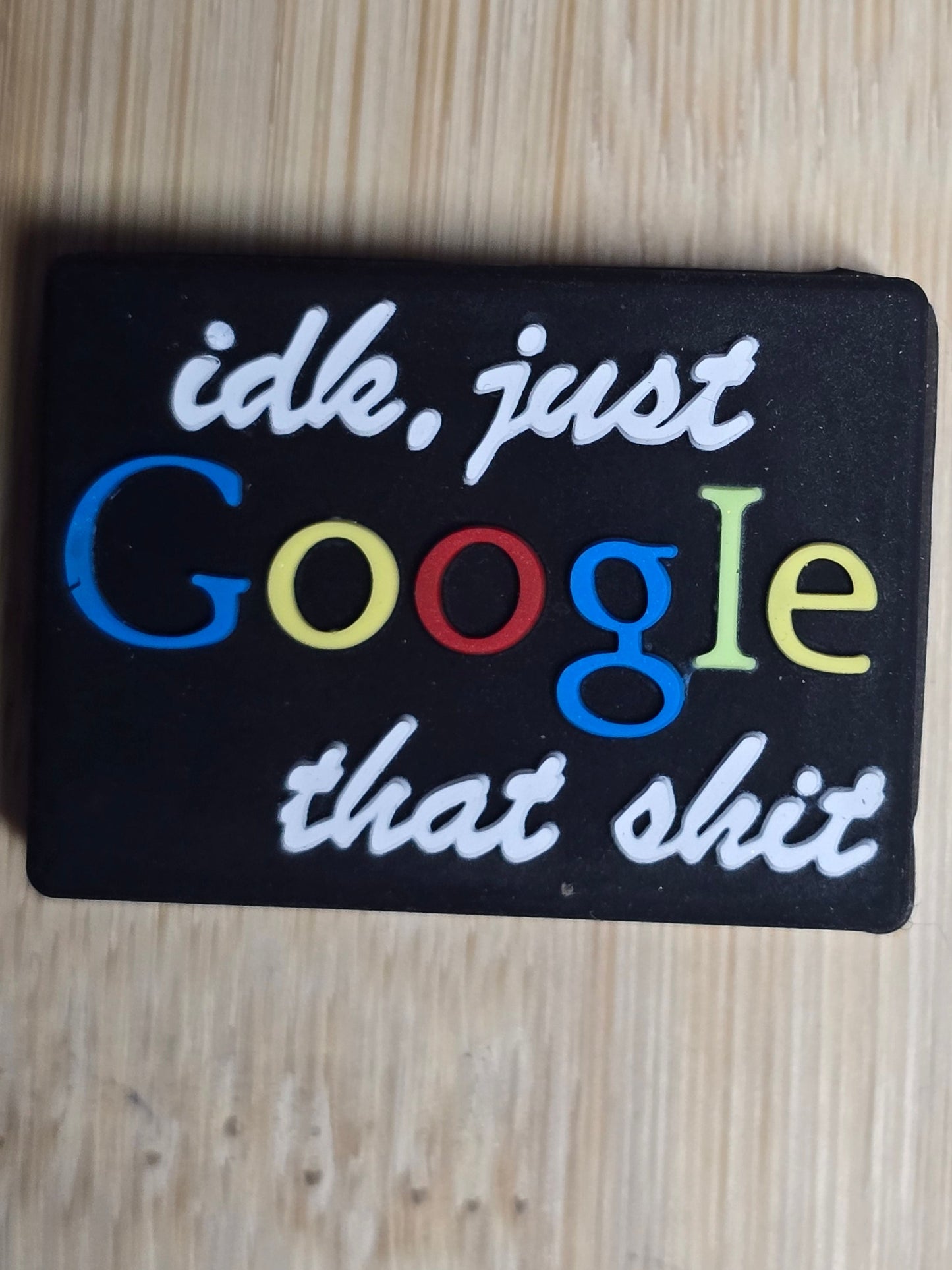 Focal silicone beads sarcastic humor