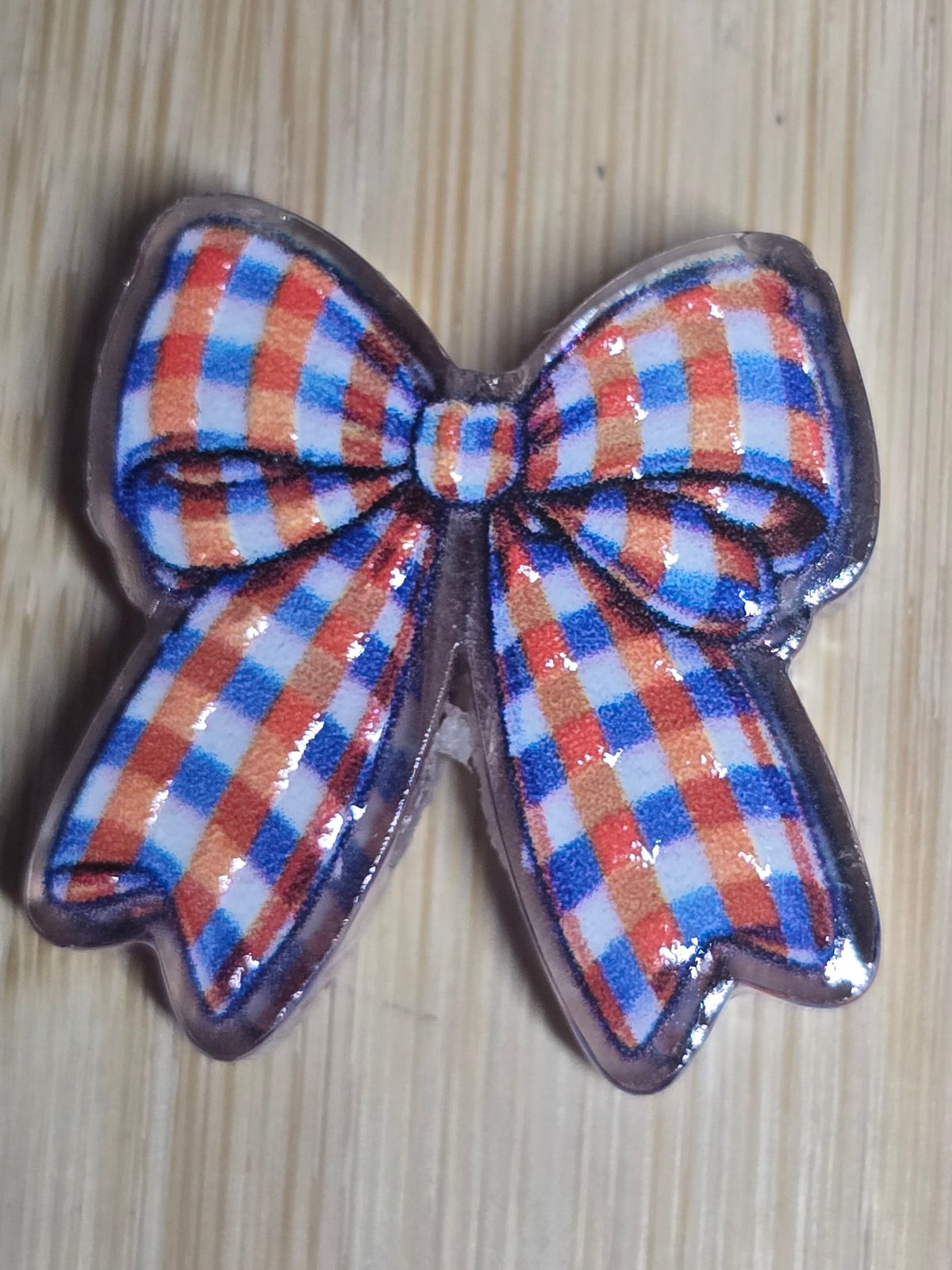 Acrylic focal beads - more Bows