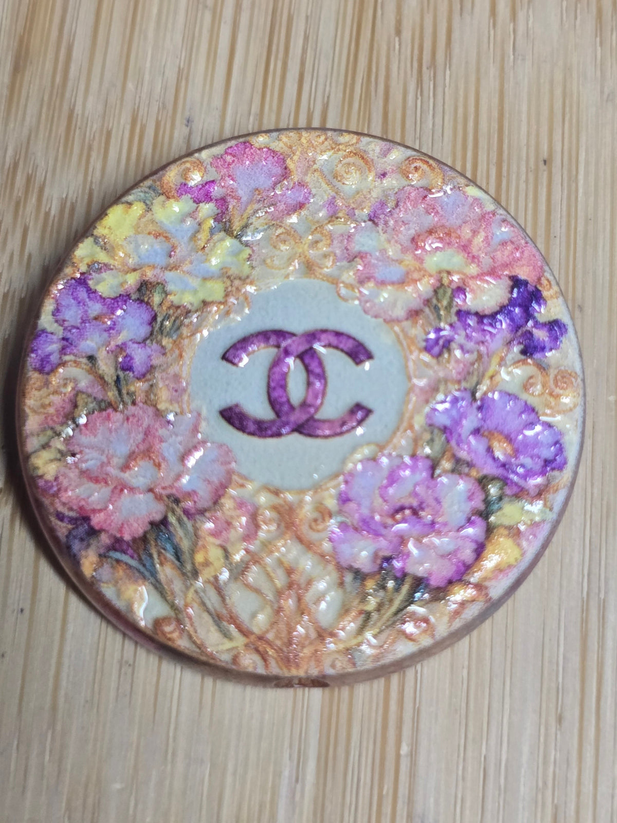 Acrylic round beads larger in size- designer inspired