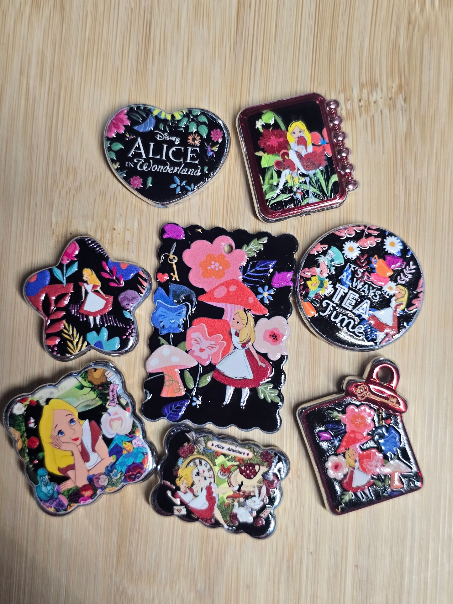 Acrylic/ resin beads- printed character beads style
