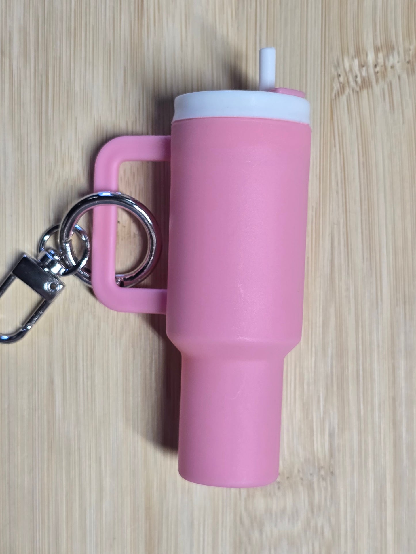 Mini keychain tumbler