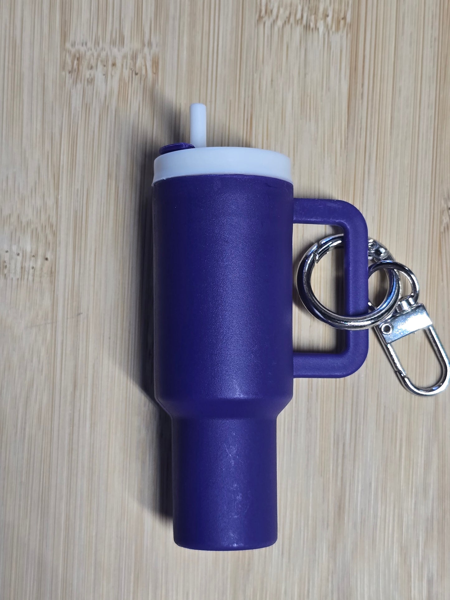 Mini keychain tumbler