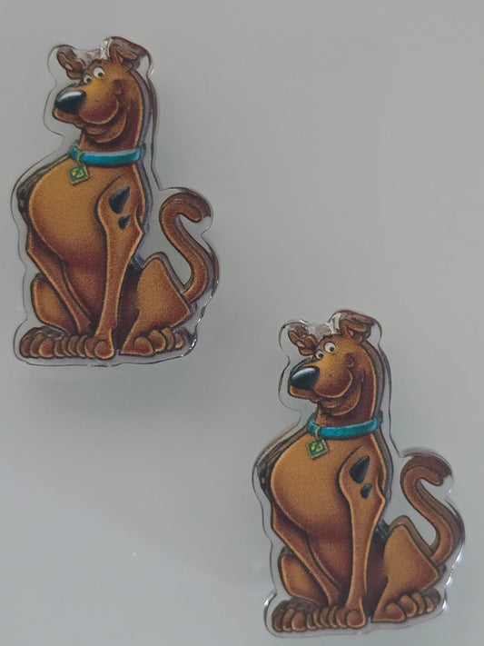 Acrylic focal beads- tv cartoon