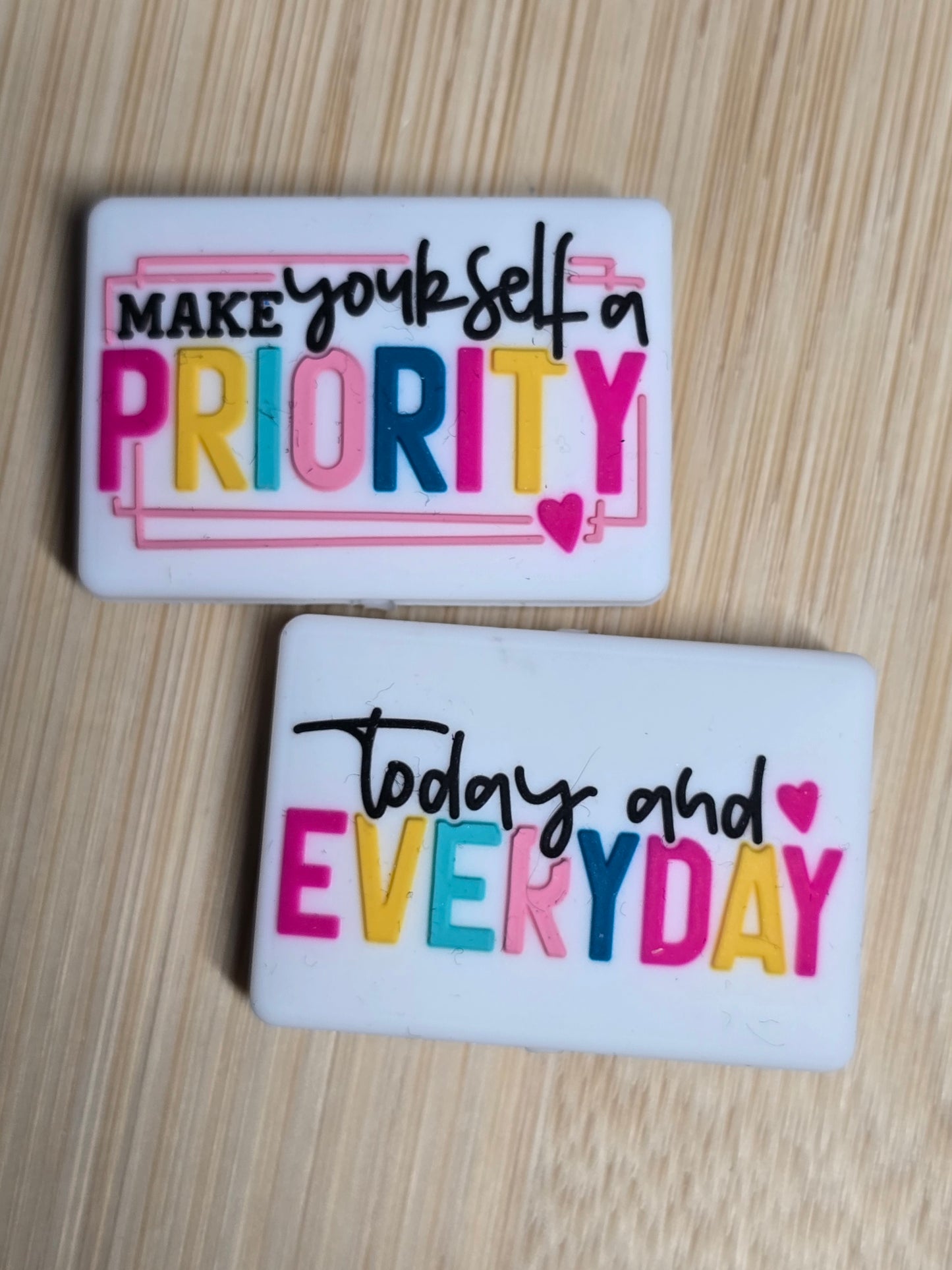 Focal silicone beads inspirational
