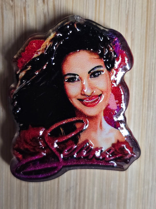 Acrylic focal beads popular Latin singer