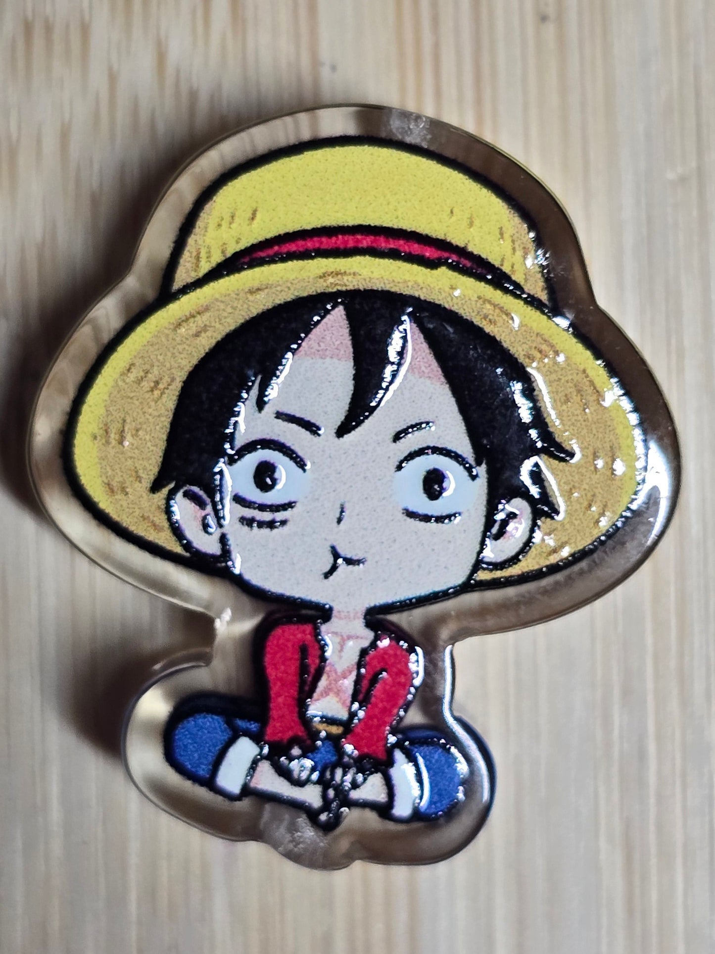 Acrylic focal beads- one piece character