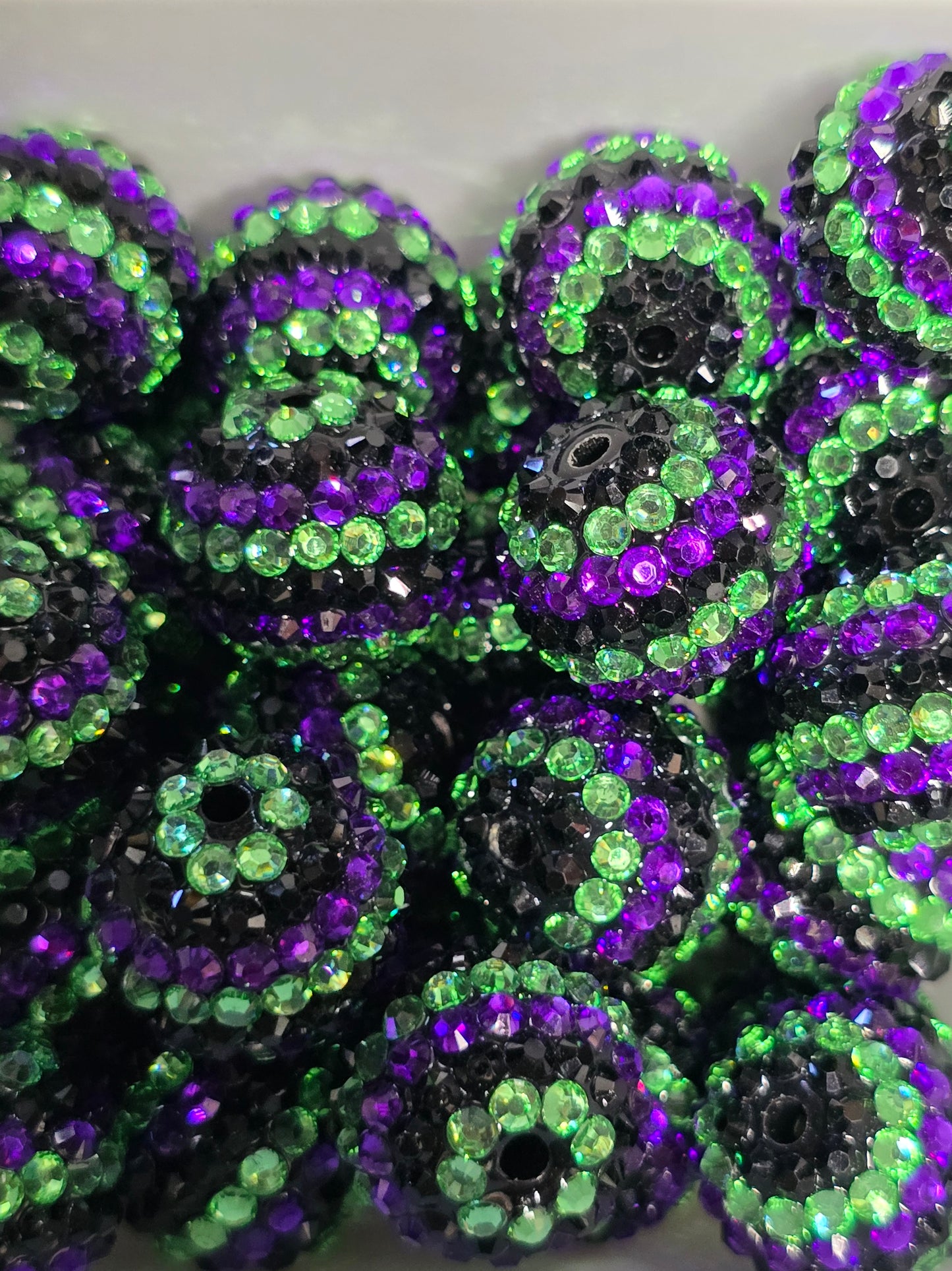 Rhinestone beads 20mm