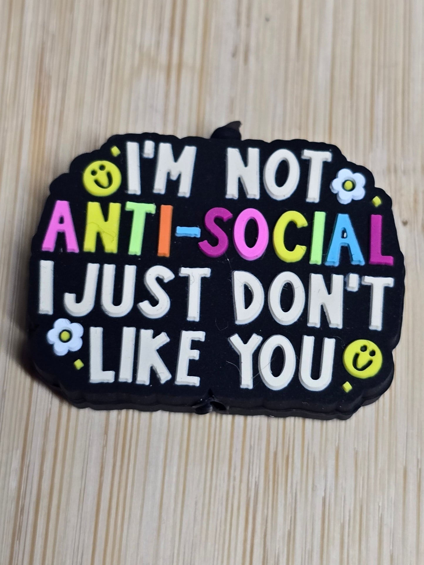 Focal silicone sarcastic humor