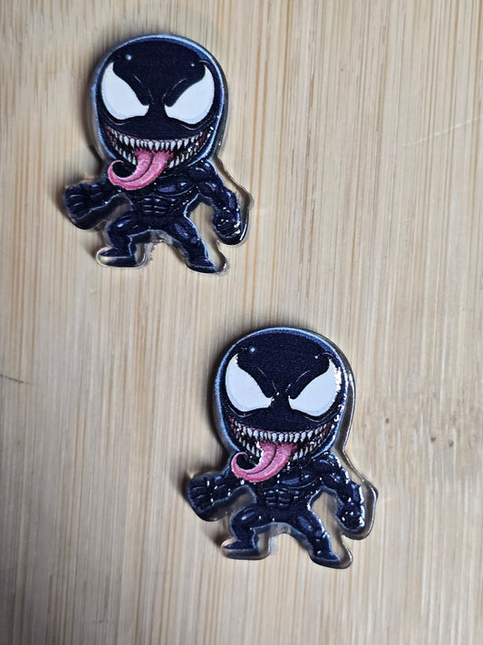Acrylic focal beats- superhero venom