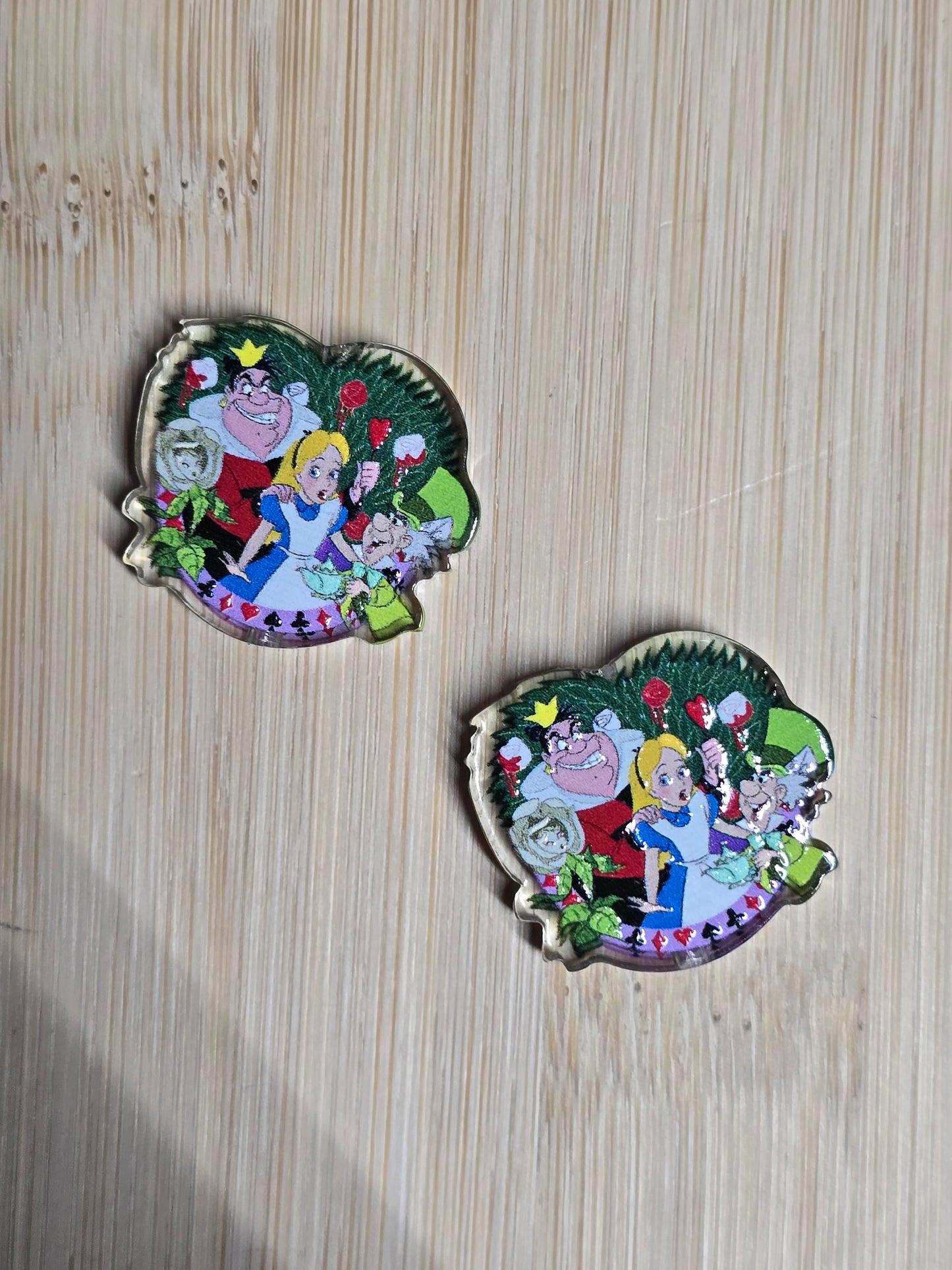 Acrylic focal beads-DS characters