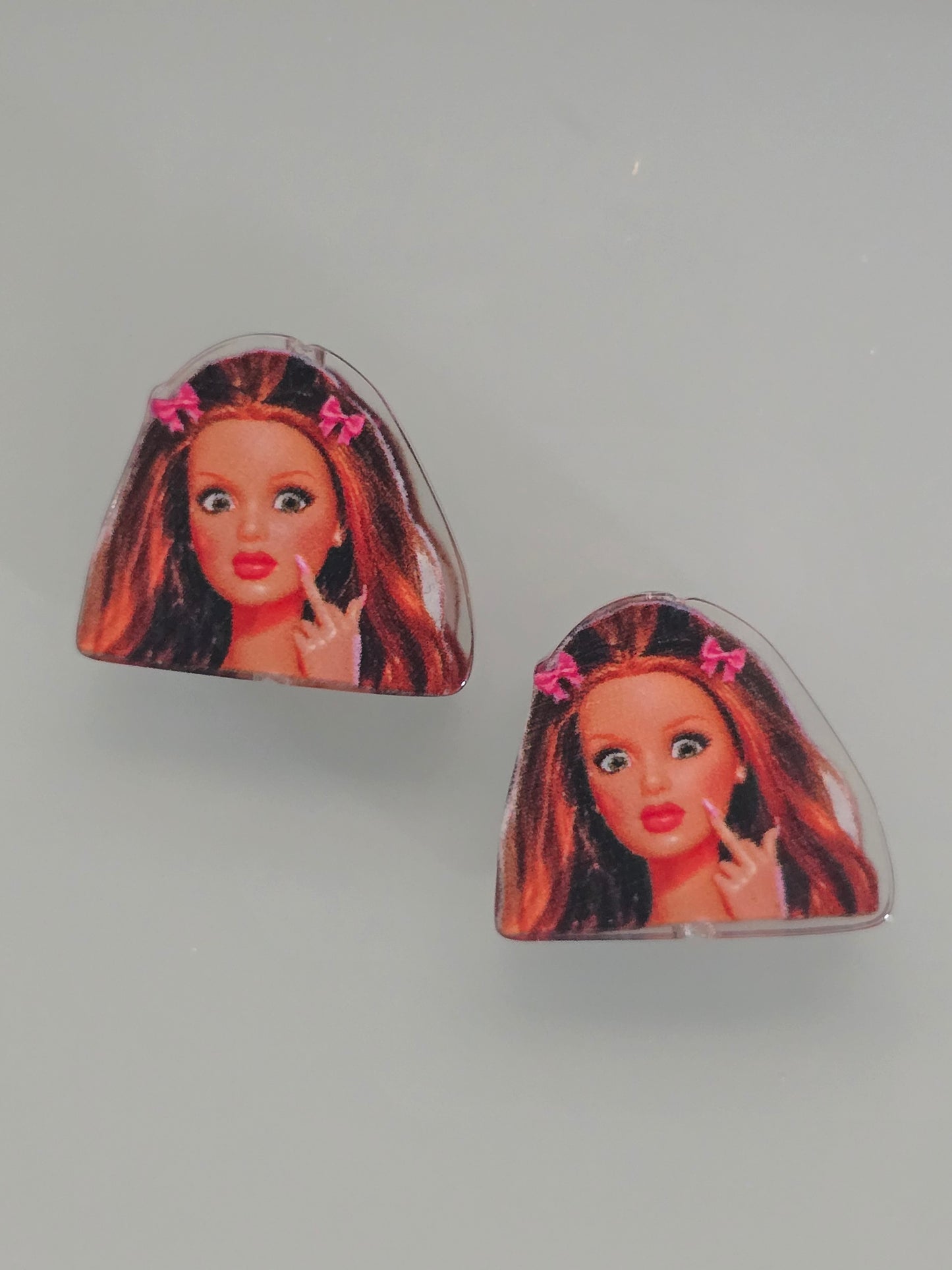 Acrylic focal beats- adult humor barbie