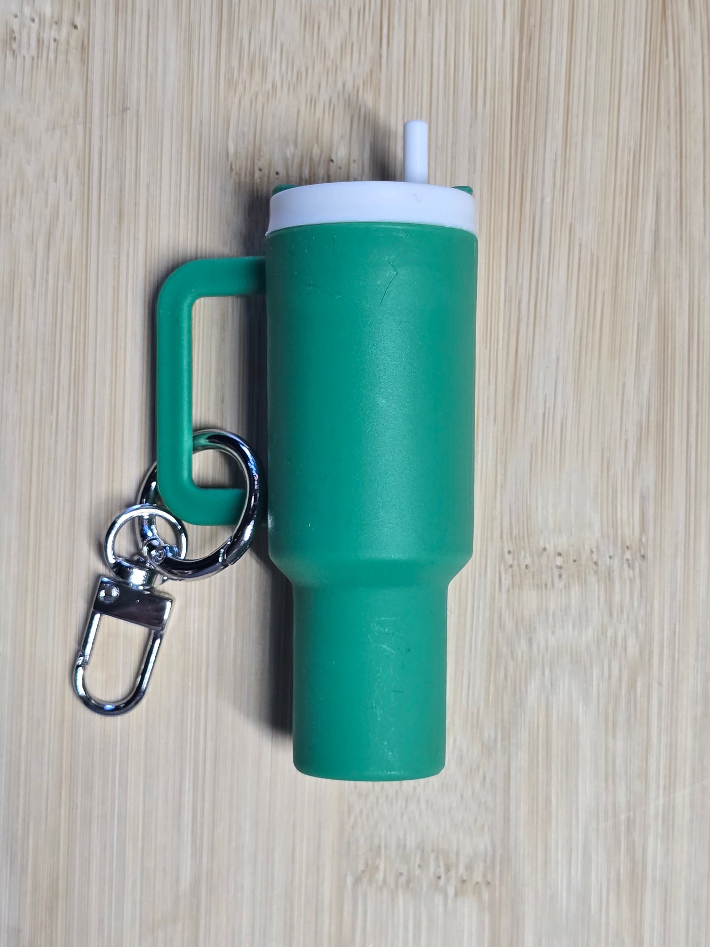Mini keychain tumbler