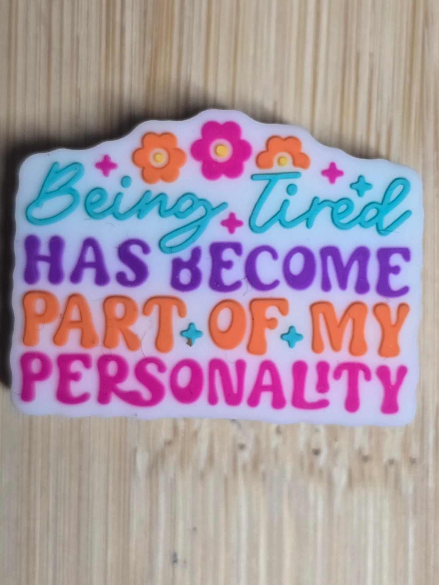 Focal silicone beads sarcastic humor