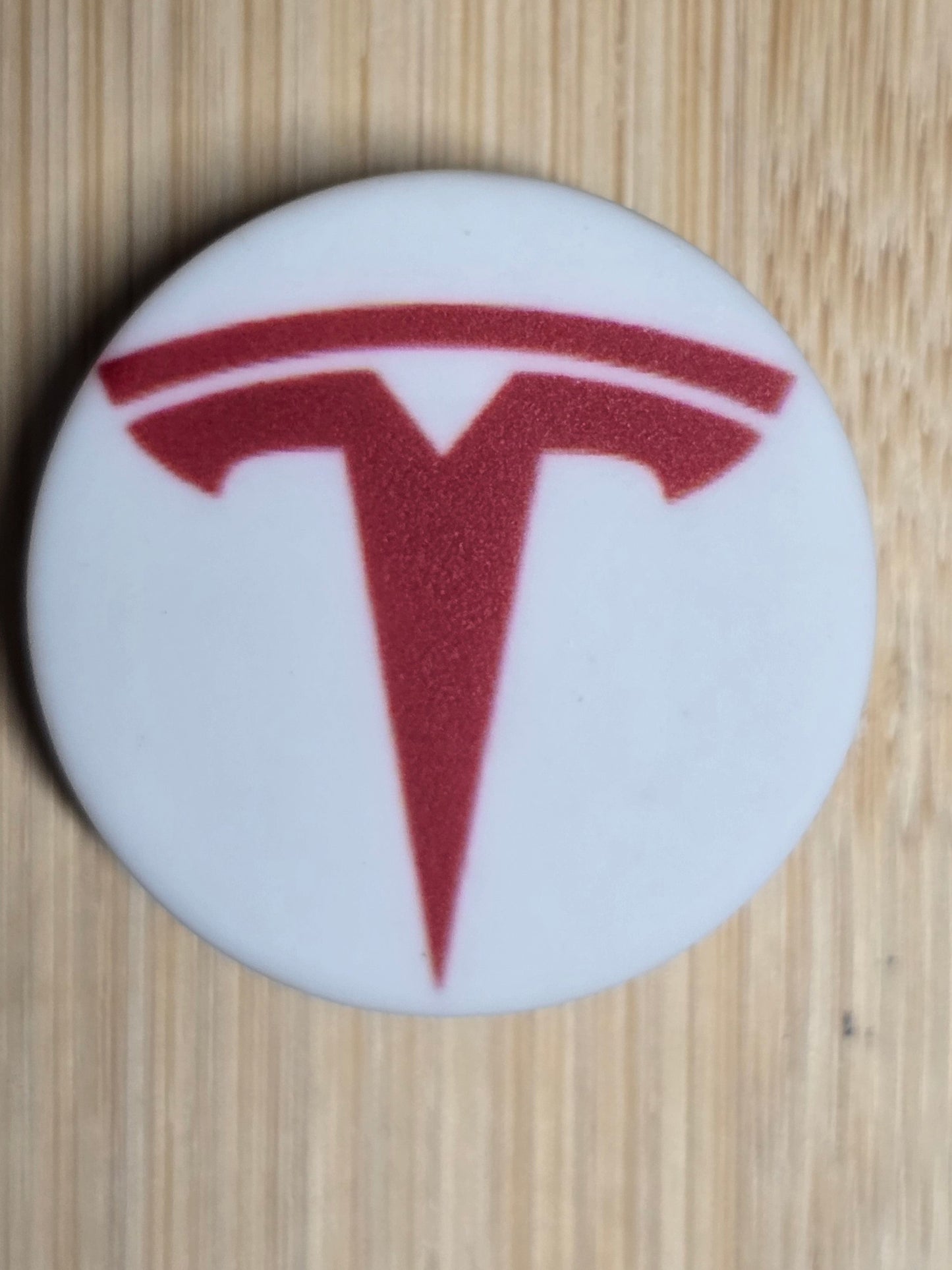 Focal silicone printed beads car logo