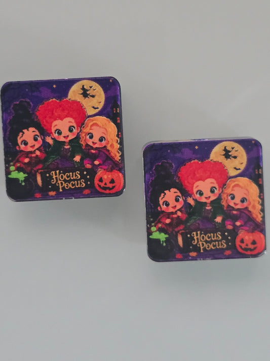 Acrylic focal beads
