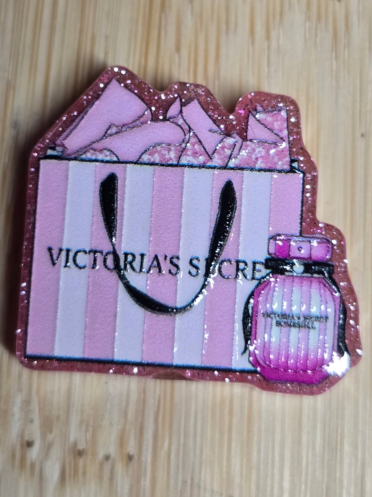 Acrylic focal beads- designer purses