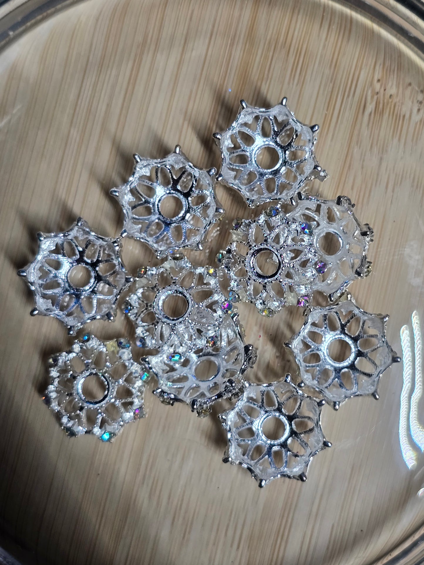 Metal bead caps
