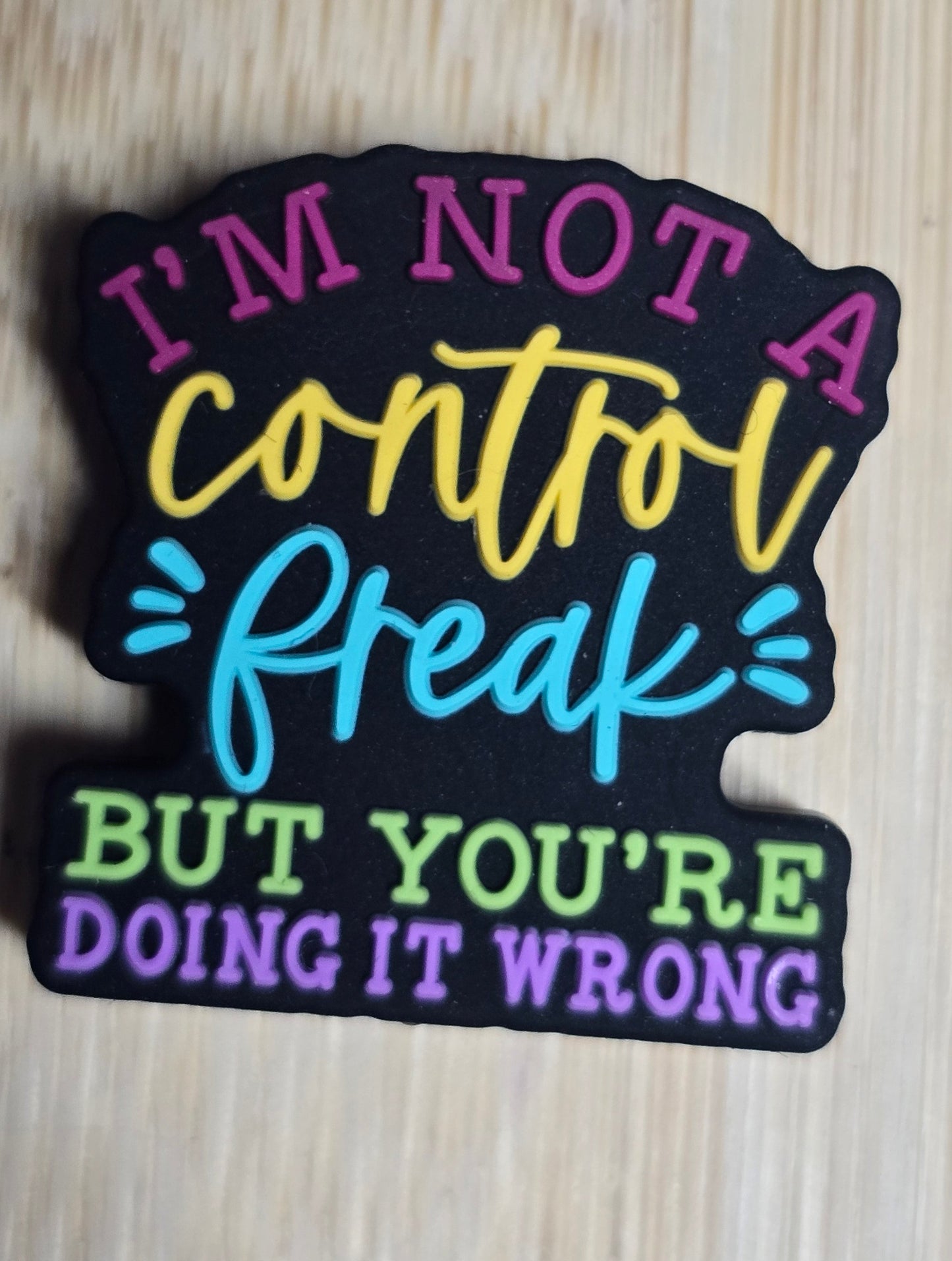 Focal silicone beads sarcastic humor