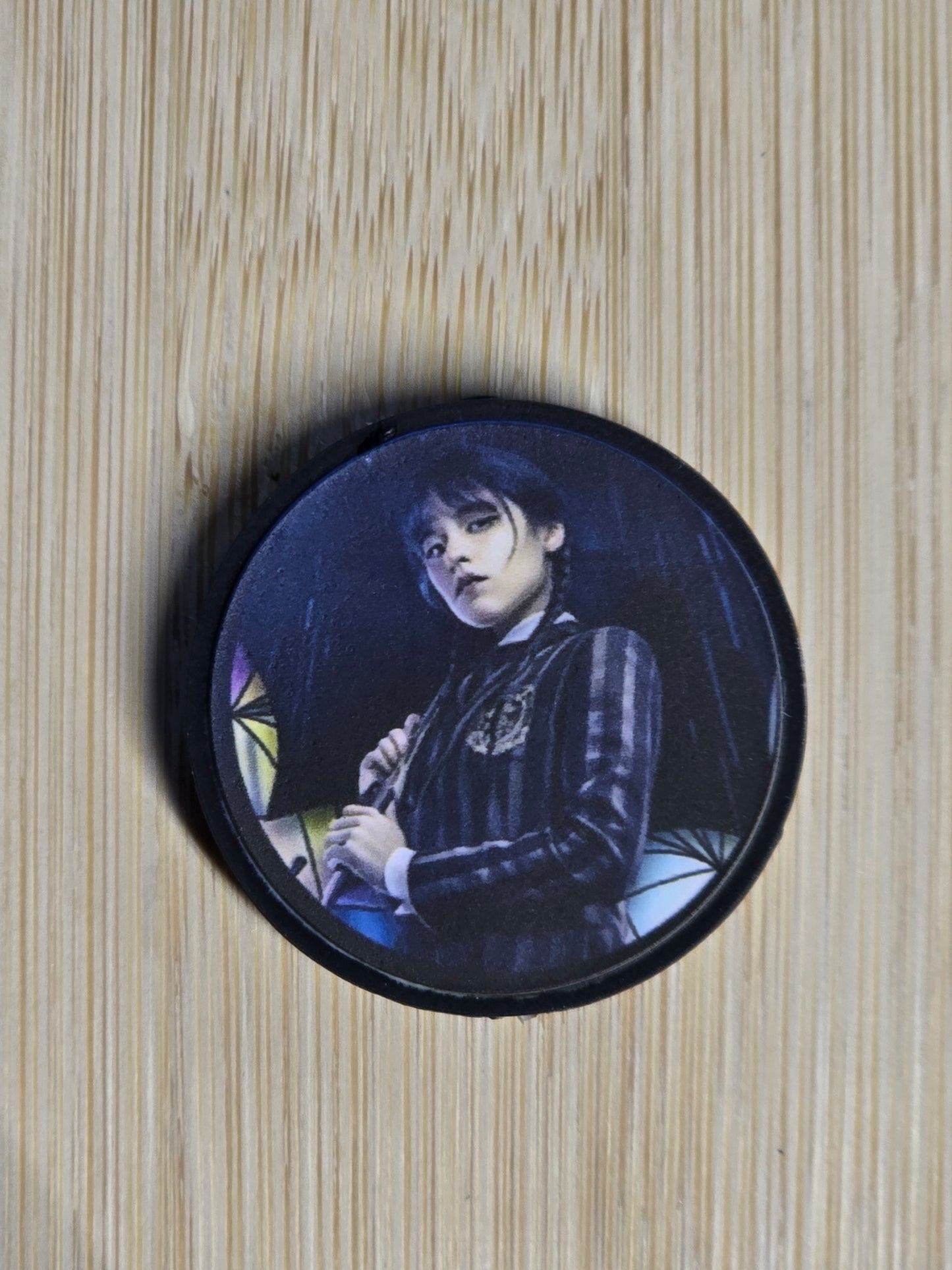 Silicone printed focal- dark humor girl