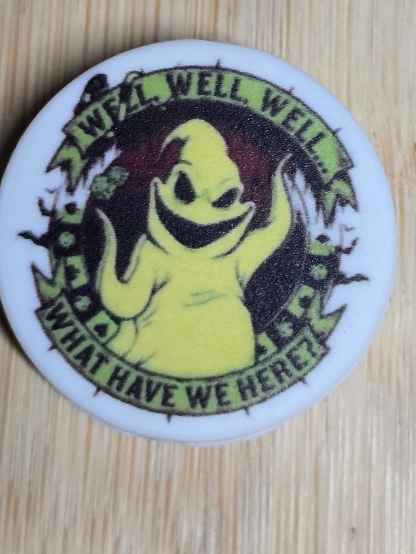 Focal silicone beads NBC character